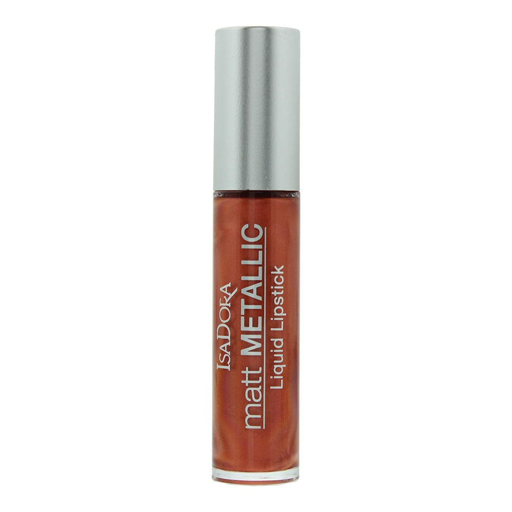 Isadora Matt Metallic Liquid Lipstick 7ml - 82 Copper Chrome