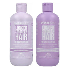 Hairburst Curly and Wavy Hair Bundle - Shampoo 350ml + Conditioner 350ml