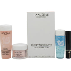 Lancôme Beauty Must-Haves Gift Set 50ml Tonique Confort + 30ml Bi-Facil Eye Make-up Remover + 15ml Hydra Zen Cream SPF15 + 2ml Hypnose Mascara - Black