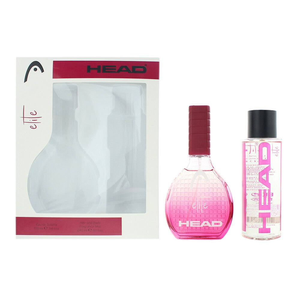 Head Elite Gift Set EDT 100ml + Hair and Body Fragrance Mist 240 ml