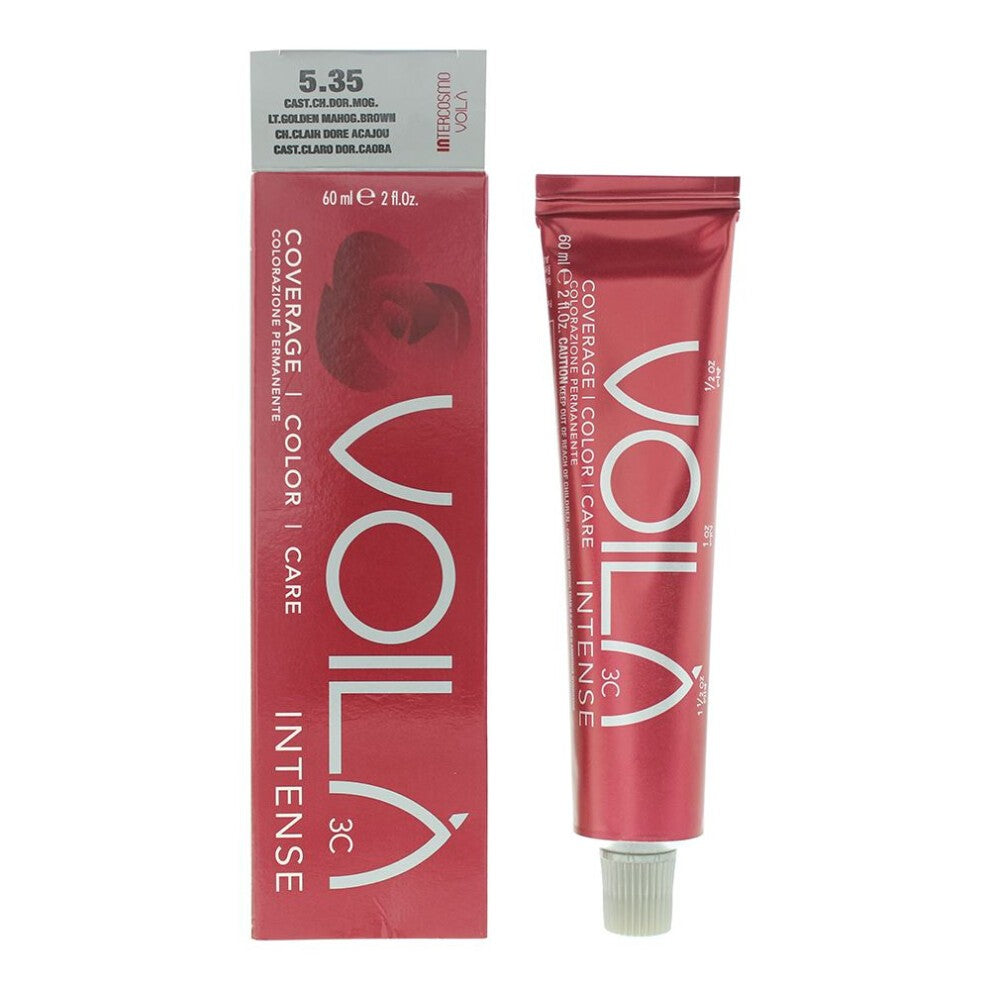 Intercosmo Voilà 3C Intense 60ml - 5.35 Light Golden Mahogany Brown