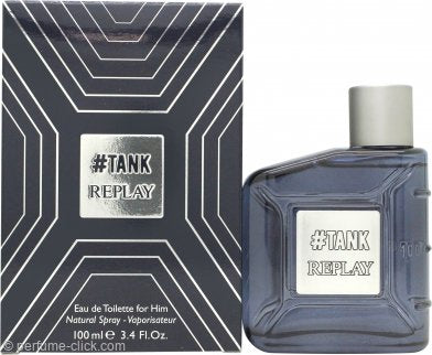 Replay #Tank For Him Eau de Toilette 3.4oz (100ml) Spray