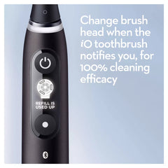 Oral-B iO Series 6 Ultimate Clean Electric Toothbrush, Black - Sense42 Beauty and Health