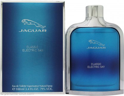 Jaguar Classic Electric Sky Eau de Toilette 3.4oz (100ml) Spray