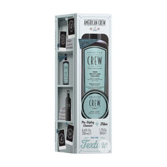 American Crew Fiber Duo Gift Set 250ml Pre-Styling Cleanser + 50g Fiber