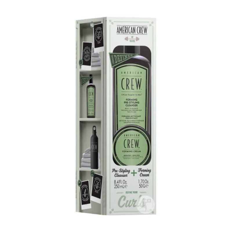 American Crew Forming Duo Gift Set 250ml Pre-Styling Cleanser + 50g Forming Cream