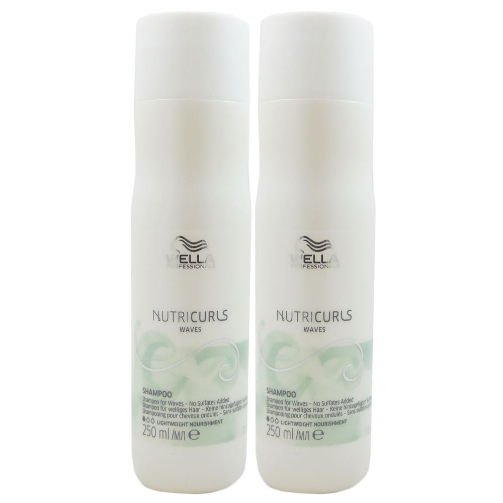 Wella Professionals Nutricurls Waves Shampoo 250ml - For Waves