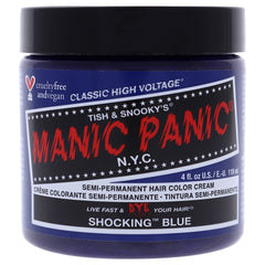 Manic Panic High Voltage Classic Semi-Permanent Hair Colour 118ml - Shocking Blue