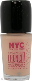 NYC New York Color Excuse My French Nail Polish 9.7ml -Strawberry Cream