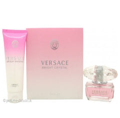 Versace Bright Crystal Gift Set 50ml EDT + 100ml Body Lotion