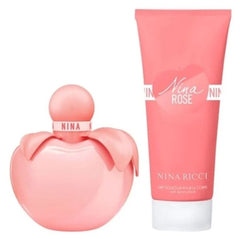 Nina Ricci Nina Rose Gift Set 50ml EDT + 75ml Body Lotion