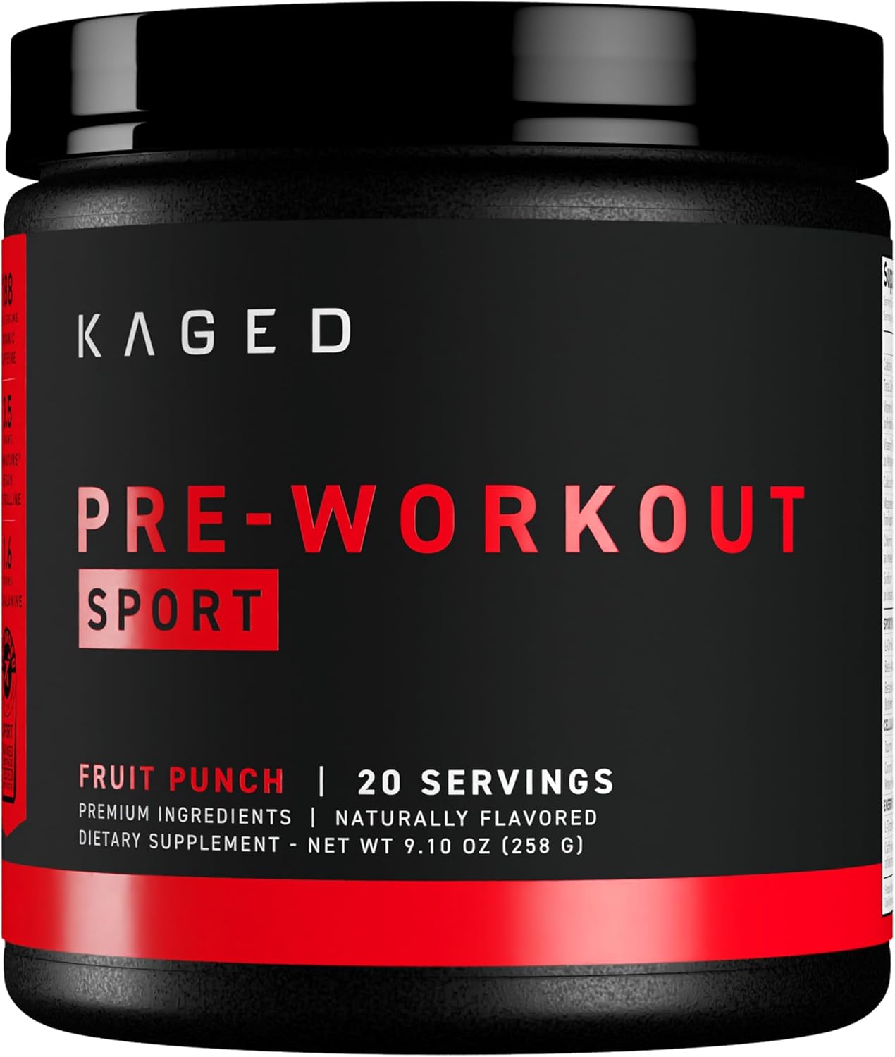 Pre-Kaged Sport, Fruit Punch - 272g - Sense42 Beauty and Health