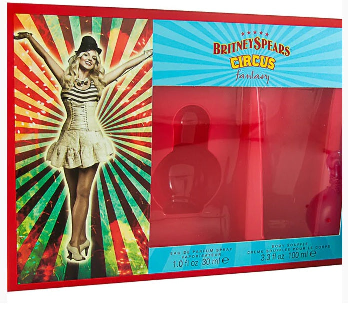 Britney Spears Circus Fantasy Gift Set 30ml EDP + 100ml Body Souffle - Sense42 Beauty and Health