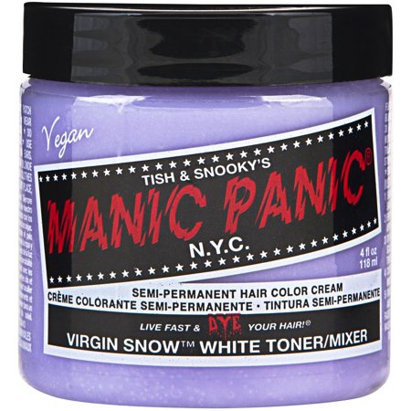 Manic Panic High Voltage Classic Semi-Permanent Hair Colour 118ml - Virgin Snow