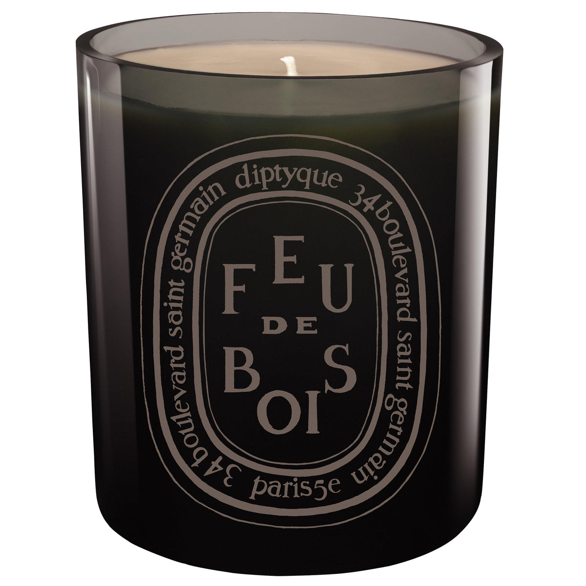 Diptyque Feu de Bois Gris Scented Candle, 300g