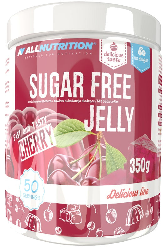 Sugar Free Jelly, Cherry - 350g - Sense42 Beauty and Health