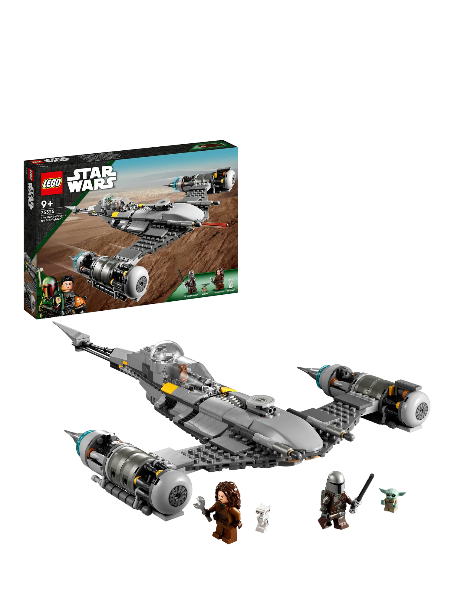 LEGO Star Wars 75325 The Mandalorian's N-1 Starfighter