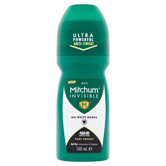 Mitchum Invisible 48HR Pure Energy Roll On 100ml