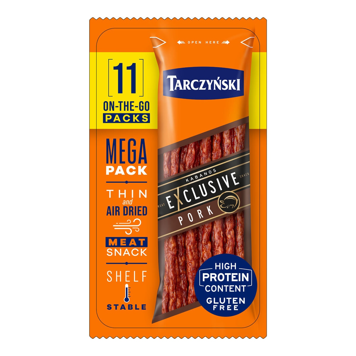 Tarczynski Kabanos Exclusive Pork, 11 x 50g - Sense42 Beauty and Health