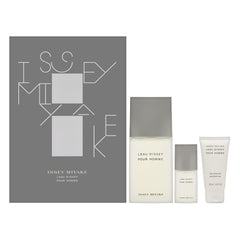 Issey Miyake L'Eau d'Issey Pour Homme Gift Set 125ml EDT + 50ml Shower Gel + 15ml EDT