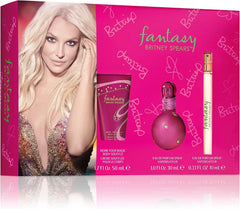 Britney Spears Fantasy Gift Set 30ml EDP Spray + 50ml Body Souffle + 10ml EDP Spray