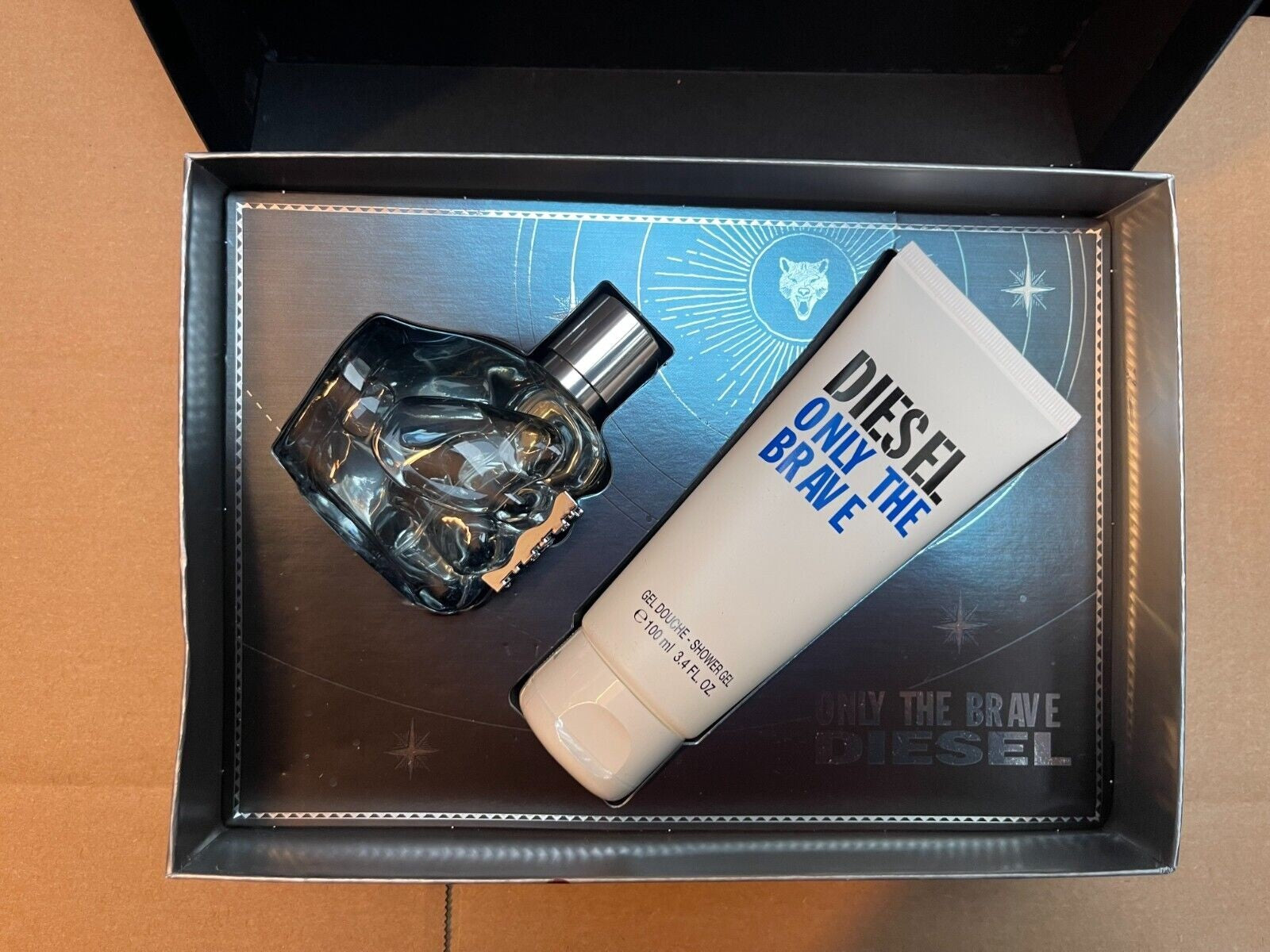 Diesel Only The Brave Gift Set 50ml EDT + 100ml Shower Gel