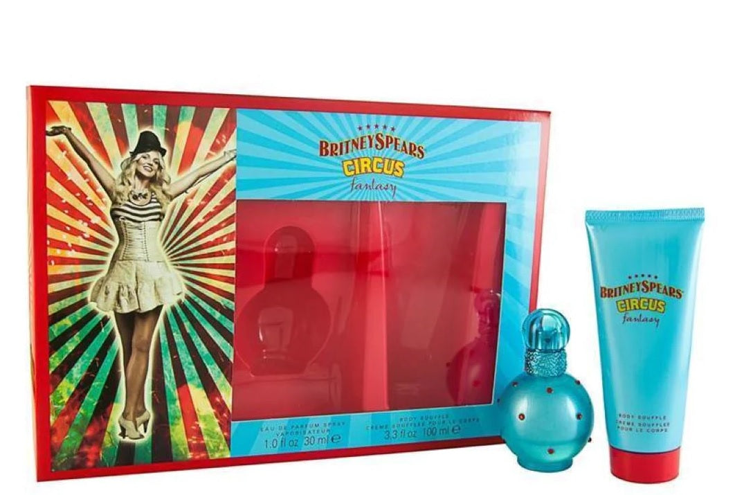 Britney Spears Circus Fantasy Gift Set 30ml EDP + 100ml Body Souffle - Sense42 Beauty and Health