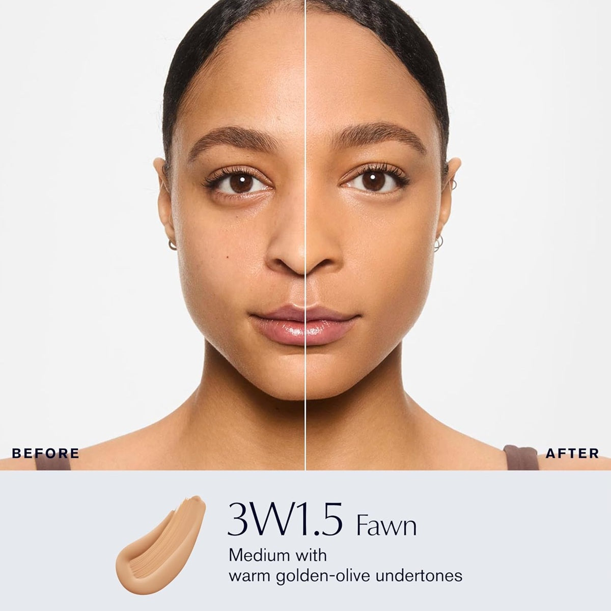 Estée Lauder Double Wear Longwear Matte Foundation SPF 10, 3W1.5 Fawn