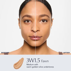 Estée Lauder Double Wear Longwear Matte Foundation SPF 10, 3W1.5 Fawn