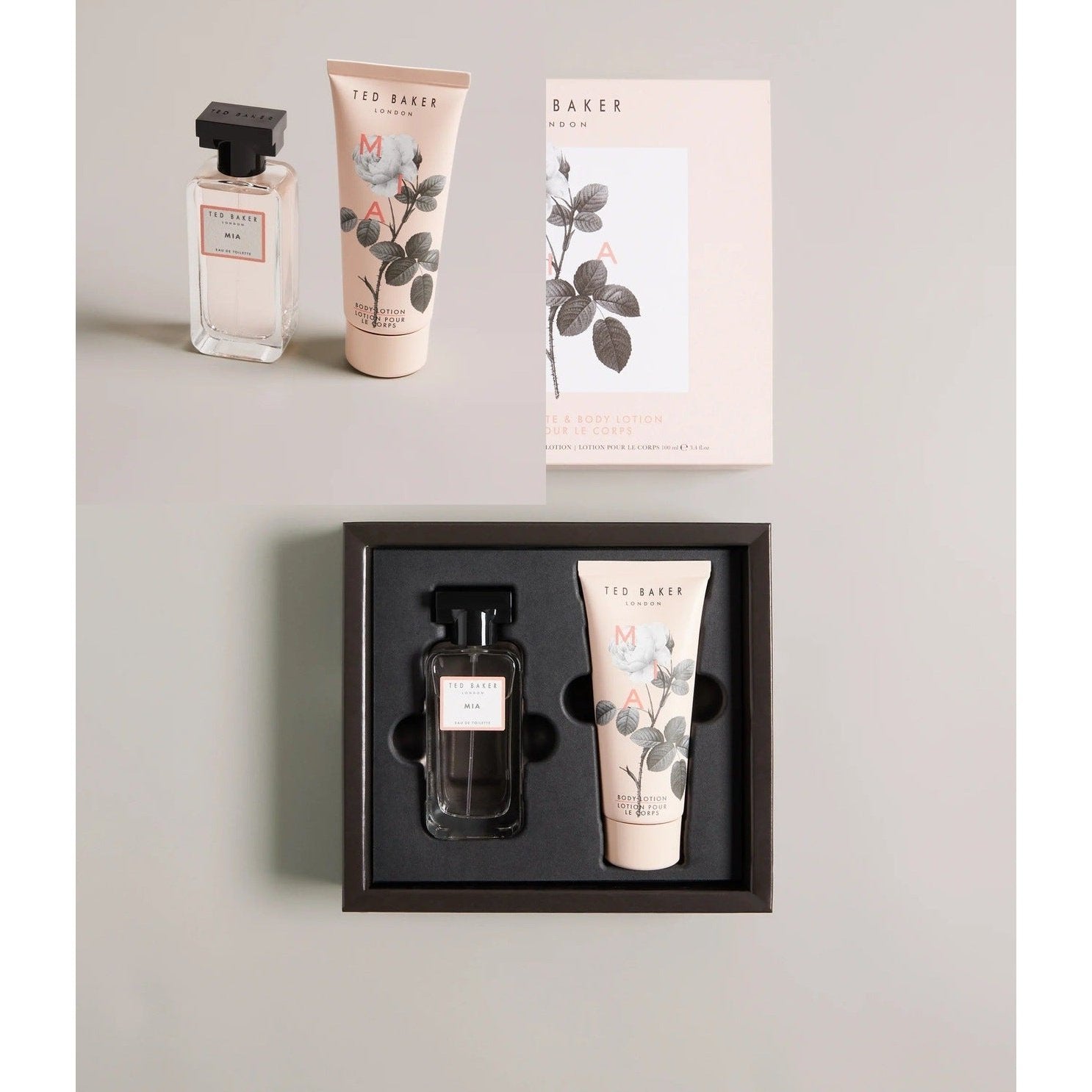 Ted Baker Mia Gift Set 50ml EDT + 100ml Body Lotion