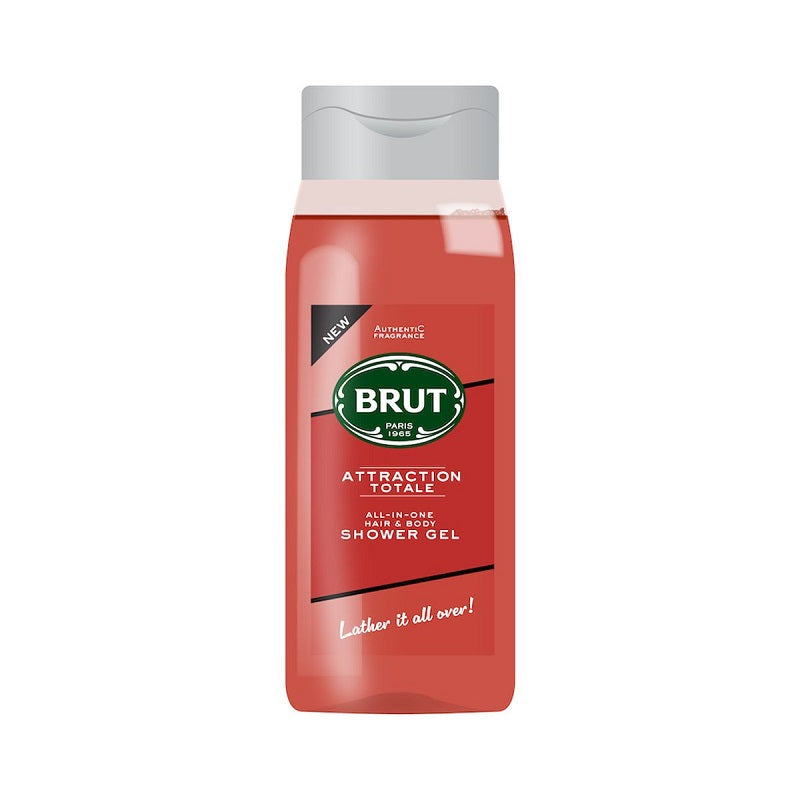Brut Attraction Totale Shower Gel 500ml