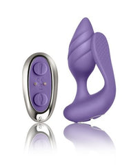 Rocks Off Cocktail Remote Control Couples Vibe Purple
