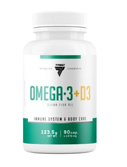 Trec Nutrition Omega-3 + D3 - 90 caps - Sense42 Beauty and Health