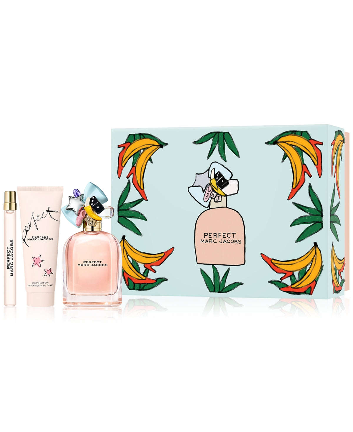 Marc Jacobs Perfect Gift Set 100ml EDP + 75ml Body Lotion + 10ml EDP