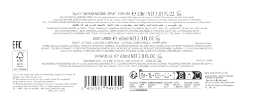 Pepe Jeans Bright For Her Perfume Women's Gift Set 3 Pieces Eau de Parfum Women 30 ml Body Lotion 60 ml and Shower Gel 60 ml Women Perfume with Cyprus and Floral Fragrances - Sense42 Beauty and Health