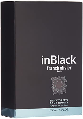 Franck Olivier In Black Eau de Toilette 75ml Spray - Sense42 Beauty and Health