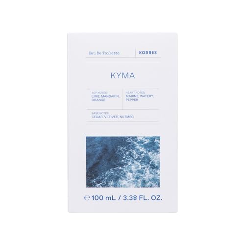 KORRES KYMA EDT for Men, Dermatologically Tested, Vegan, 50 ml