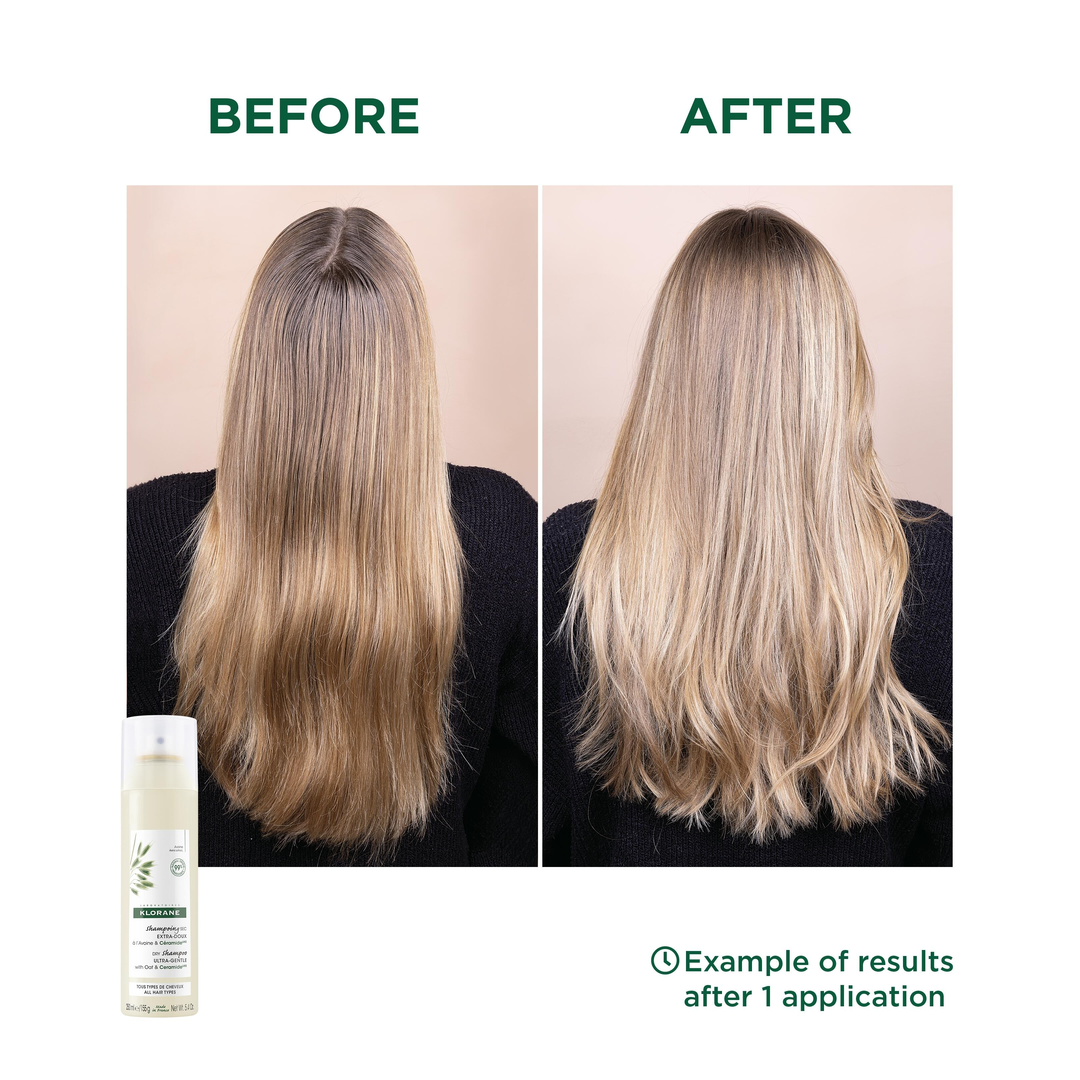 Klorane Dry Shampoo With Oat & CeramideLike Spray  250ml - Sense42 Beauty and Health