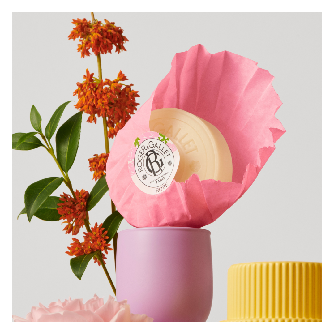 Roger & Gallet Rose Wellbeing Soap - Sense42 Beauty and Health