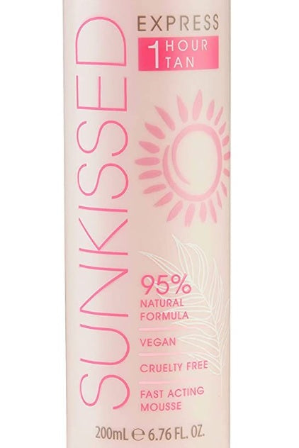 Sunkissed 95 Percent Natural Express 1 Hour Tan Mousse 200ml