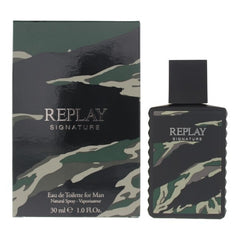 Replay Signature for Men Eau de Toilette 1.0oz (30ml) Spray