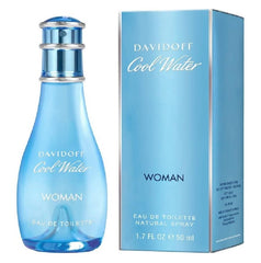 Davidoff Cool Water Woman Eau de Toilette Spray - 50ml