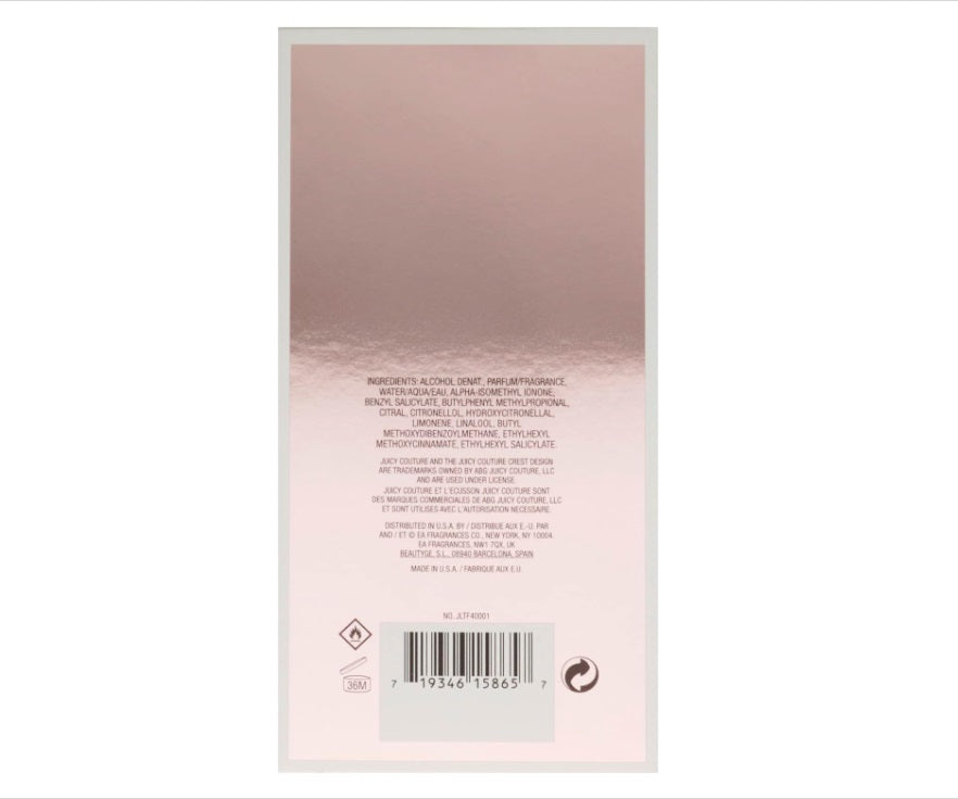 Juicy Couture Couture La La Eau de Parfum Spray - 100ml - Sense42 Beauty and Health