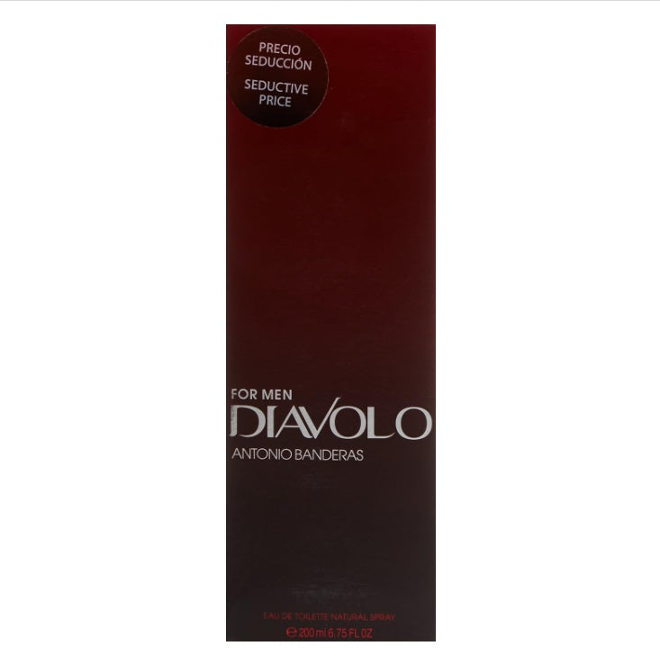 Antonio Banderas Diavolo For Men Eau de Toilette 200ml Spray