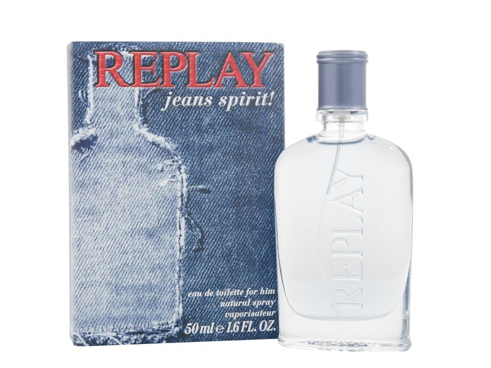 Replay Jeans Spirit! for Him Eau de Toilette 50ml Spray