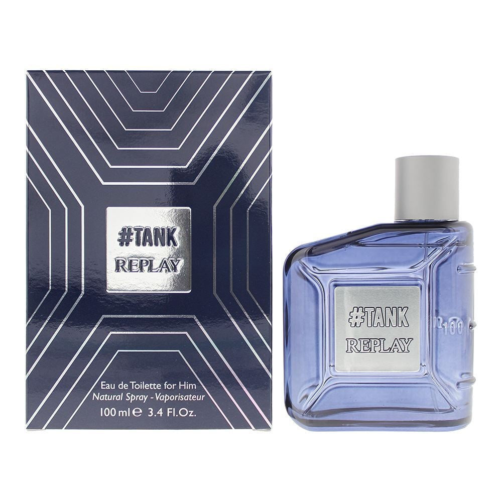 Replay #Tank For Him Eau de Toilette 3.4oz (100ml) Spray