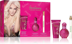 Britney Spears Fantasy Gift Set 30ml EDP Spray + 50ml Body Souffle + 10ml EDP Spray