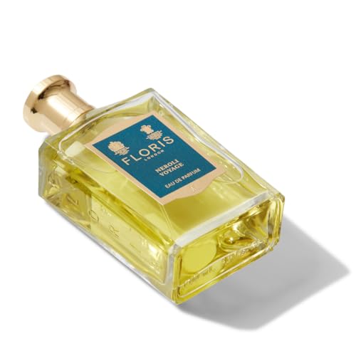 Floris London Neroli Voyage Eau de Parfum (100ml) - Vibrant & Uplifting Fragrance | Enhanced with Fennel Seed, Amber & Neroli | Perfect for Daytime Wear for Men & Women | Luxury Citrus & Marine Scent