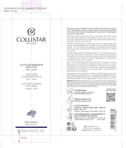 COLLISTAR Anti-Age Cleansing Milk 250 ml