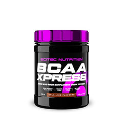 Scitec Nutrition BCAA Xpress, Sugar, Gluten & Lactose-Free, 5g Pure BCAA, Muscle Recovery & Growth, 2:1:1 Amino Acid Ratio, Flavoured & Easy Mixing, 280 g, Cola-Lime - Sense42 Beauty and Health
